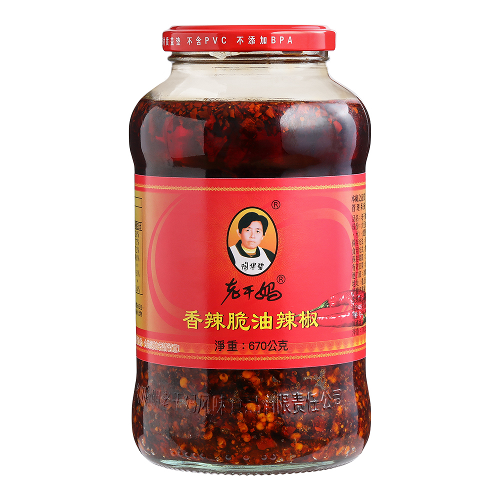 【老干媽】香辣脆油辣椒 700g(火鍋湯底/老干媽)