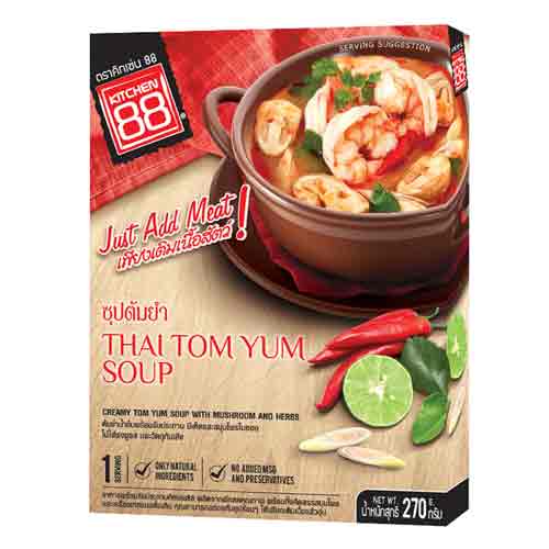 【Kitchen88】泰式酸辣海鮮湯即食調理包(270g)