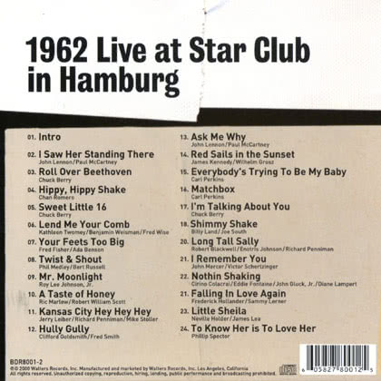 披頭四 1962 Live at Star Club in Hamburg