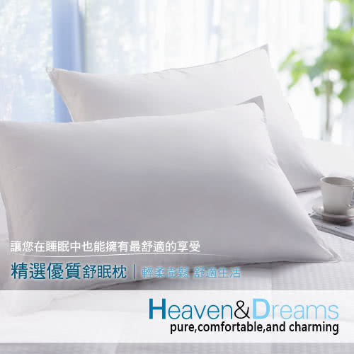 《H&D》台灣製造白淨舒眠眠枕-1入