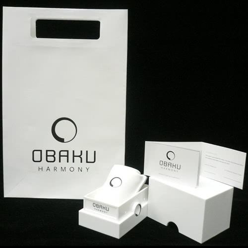 OBAKU 極簡時代優雅時尚腕錶(全黑/皮帶/大)V123GBBRB