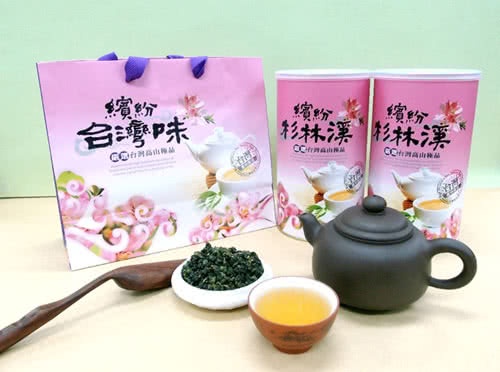 【新造茗茶】杉林溪特等手採高山茶(300g*2罐)