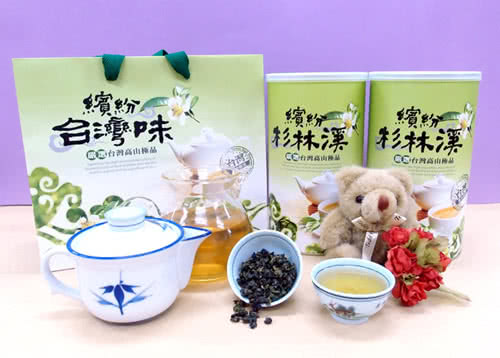 【新造茗茶】杉林溪特等手採高山茶(300g*2罐)