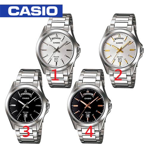 【CASIO 卡西歐】送禮首選-時尚指針型紳士男錶(MTP-1370D)