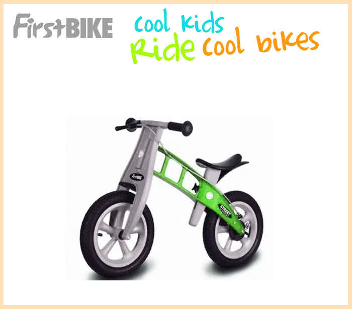 【FirstBIKE】德國高品質設計 寓教於樂-兒童滑步車/學步車(青蘋果)