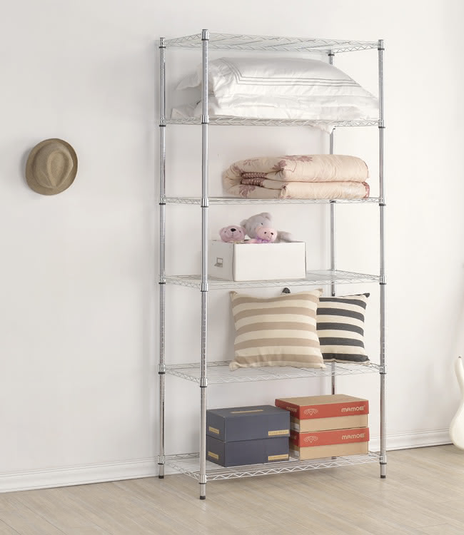 【海克力士】120*45*120六層置物鐵架