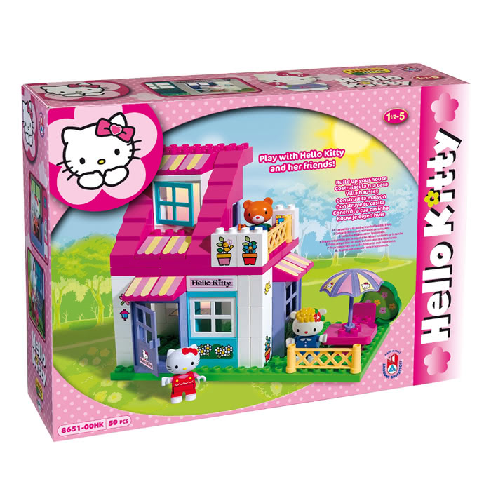 【義大利Unico】Hello Kitty-甜蜜小屋組