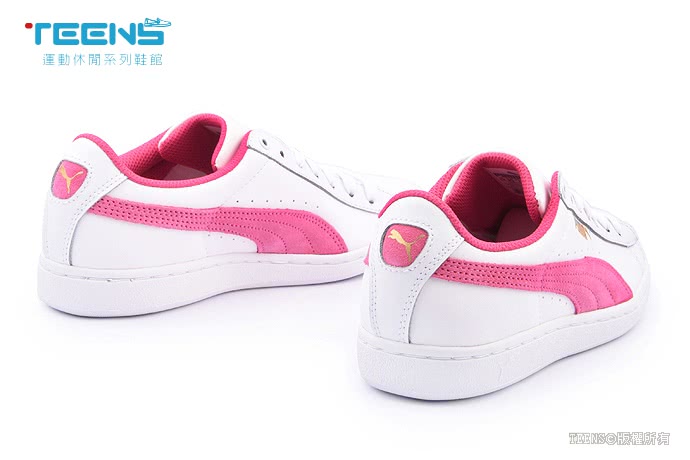 【PUMA】女款Puma Vikky LS 休閒鞋(359453-02-白粉)