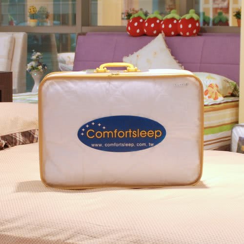 【Comfortsleep】6x6.2尺雙人加大100%純棉床包式保潔墊(防蹣抗菌保潔墊 高度32cm)