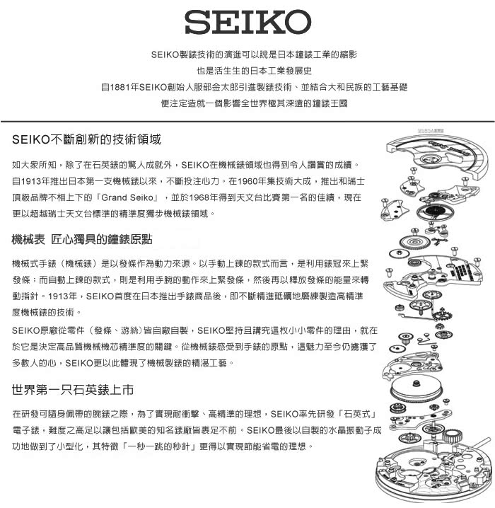 【SEIKO 精工】藍寶石水晶_不鏽鋼錶帶_日期視窗_防水男錶(SRG007P1)