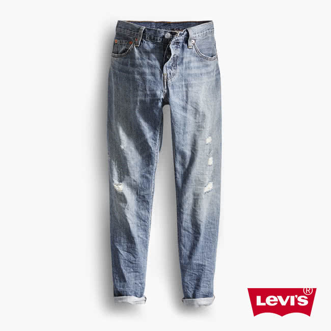 【Levis】501CT 女款經典窄管9.5oz 輕磅丹寧牛仔褲 / CONE DENIM