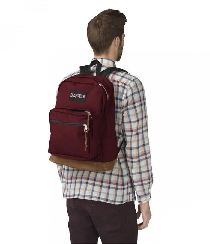 【JANSPORT】RIGHT PACK系列後背包(聖誕紅 JS-43969)