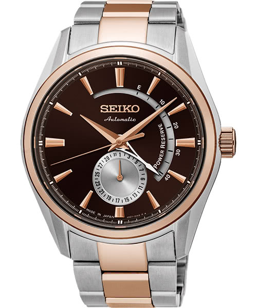 【SEIKO】PRESAGE 4R57 動力儲存機械腕錶-42mm(4R57-00A0P  SSA308J1)