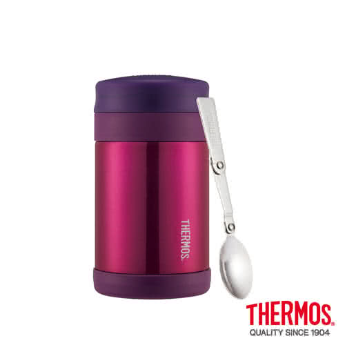 【THERMOS 膳魔師】不鏽鋼真空食物燜燒罐(0.47L)