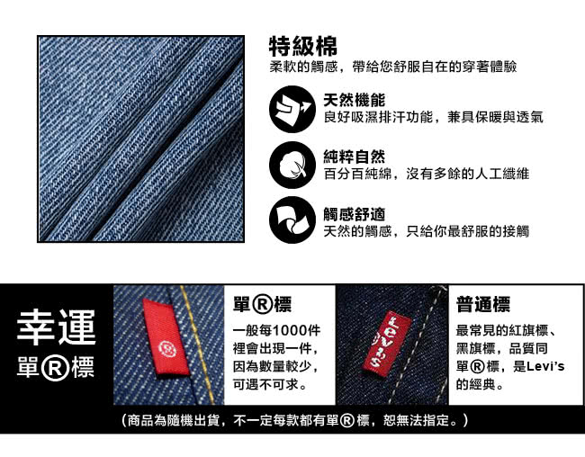 【Levis】505C 女款中高腰淺藍刷白性格破洞合身直筒丹寧褲