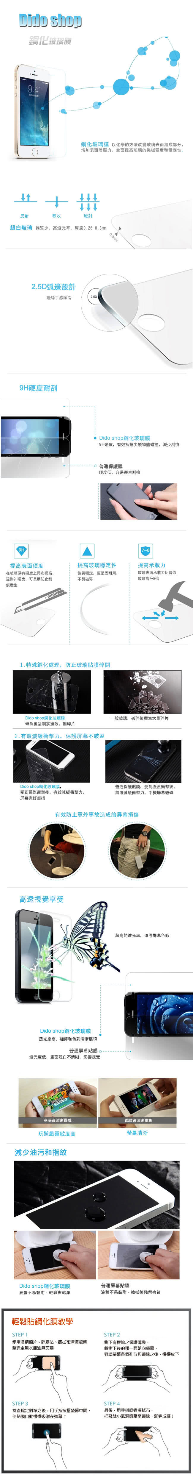 【dido shop】三星 Note7 非滿版鋼化玻璃膜 手機保護貼(MU169-3)