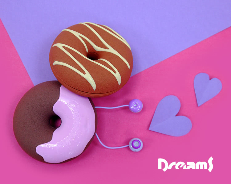 【Dreams】Donuts Earphone 甜甜圈耳機禮物組