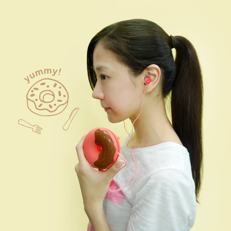 【Dreams】Donuts Earphone 甜甜圈耳機禮物組