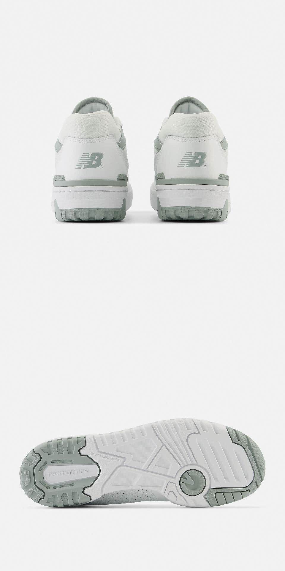 NEW BALANCE 休閒鞋 550 女鞋 白 灰綠 皮革 NEW BALANCE 休閒鞋 550 女鞋 白 灰綠 皮革