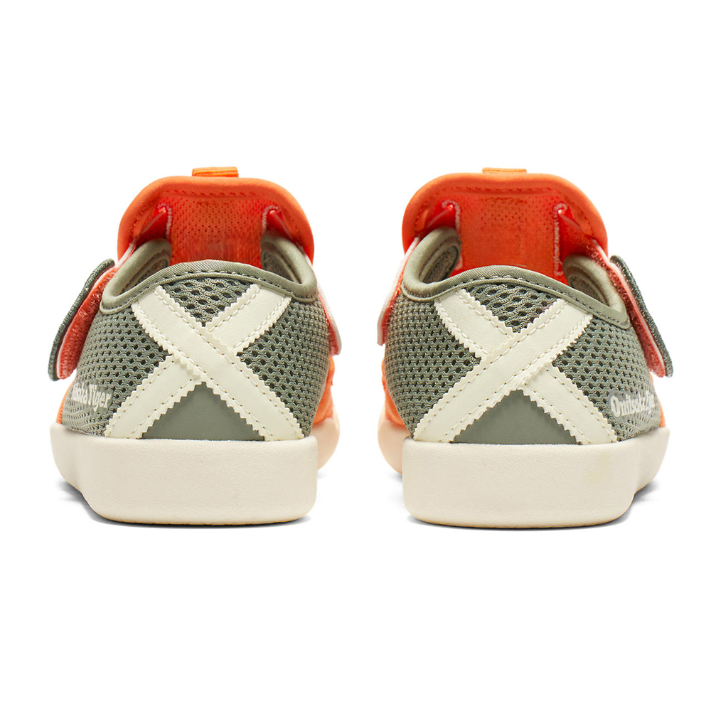 Onitsuka Tiger】鬼塚虎KIDS 軍綠橘配色MEXICO 66 SANDAL 大童鞋休閒鞋