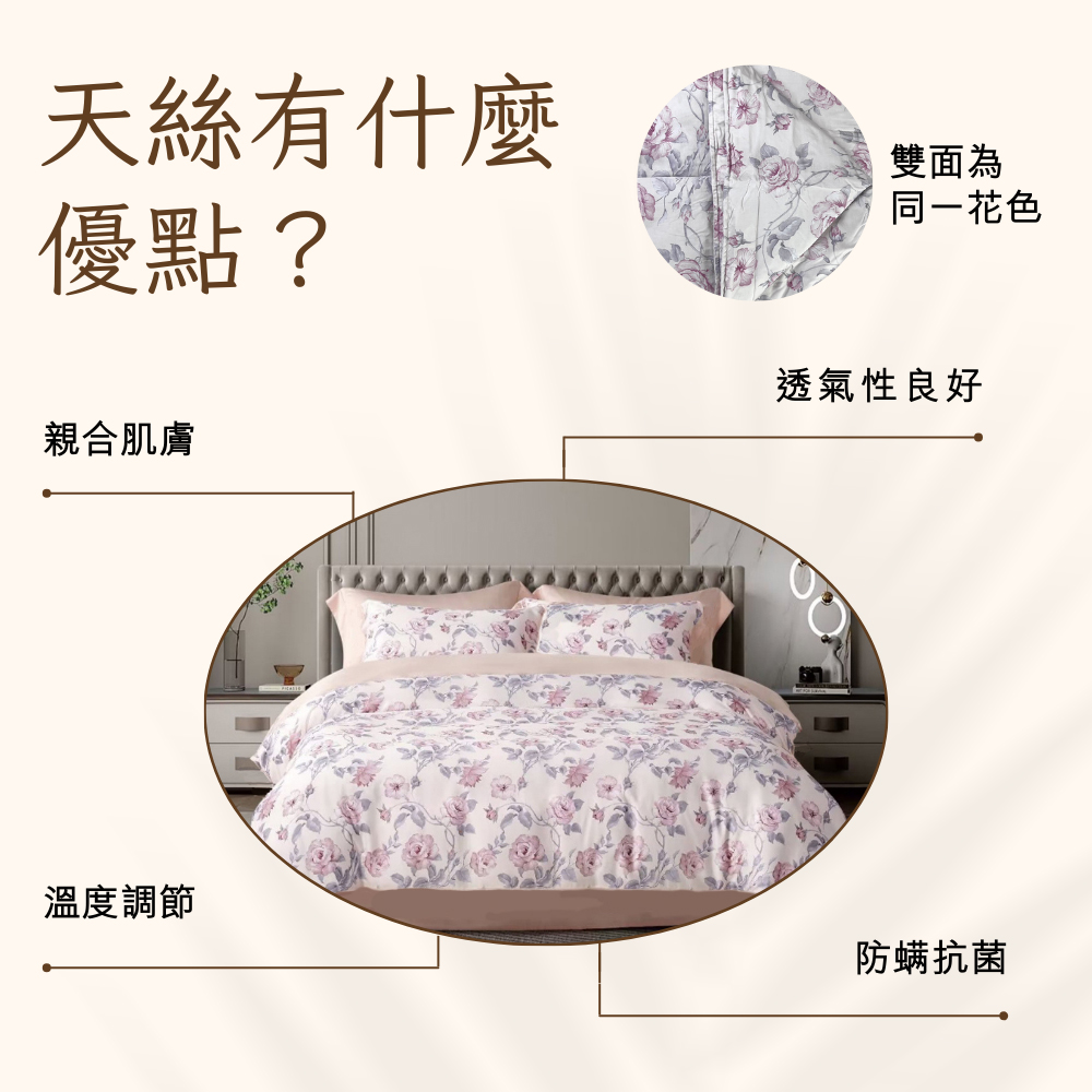 Jenny Silk 蓁妮絲 JS伊斯頓100S天絲床包四件 Jenny Silk 蓁妮絲 JS伊斯頓100S天絲床包四件