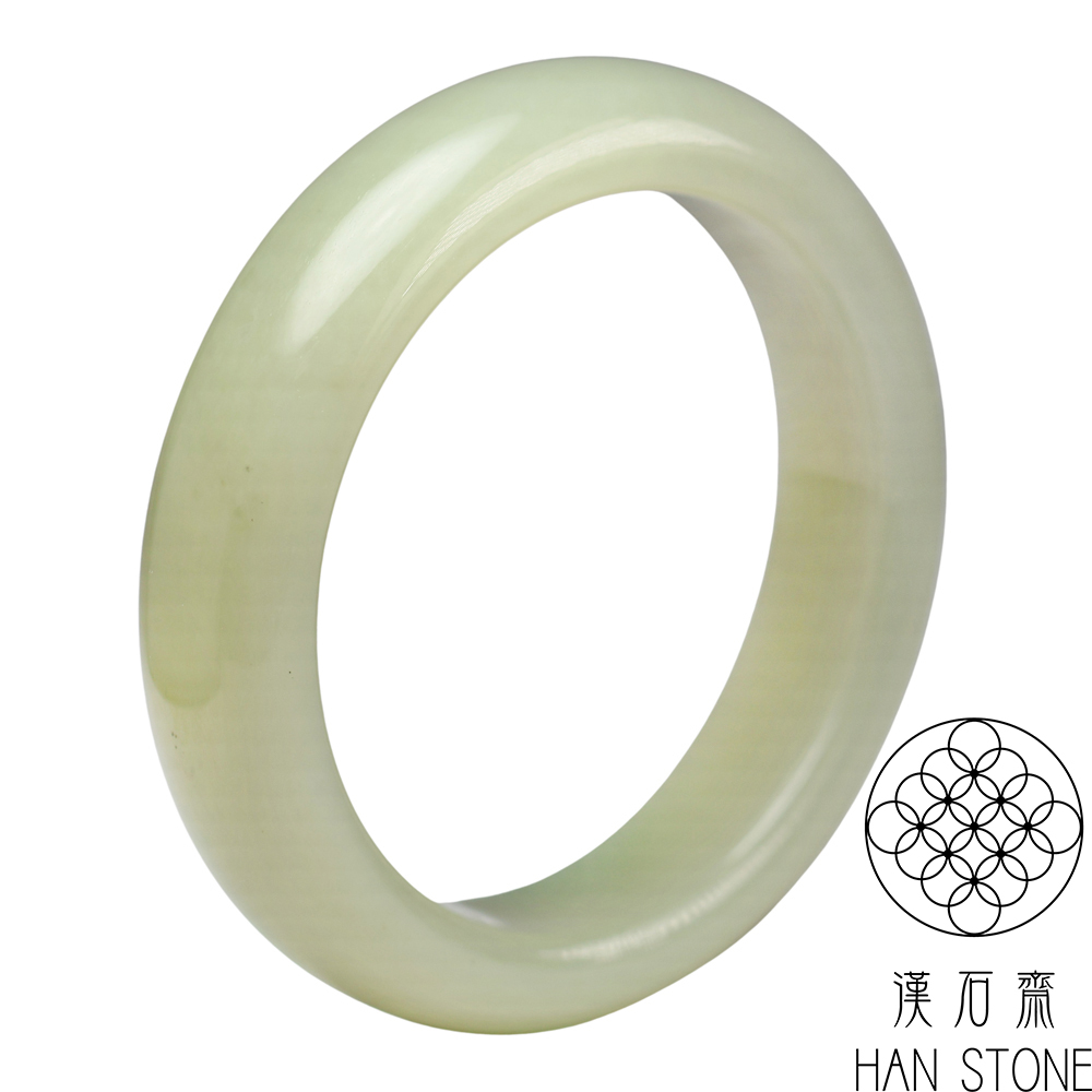 漢石齋 天然和田玉 手鐲玉鐲 黃白玉(手圍19.1/版寬16 漢石齋 天然和田玉 手鐲玉鐲 黃白玉(手圍19.1/版寬16