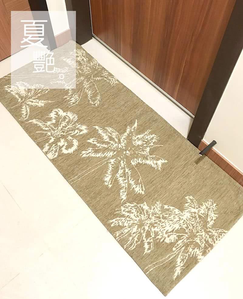 SDL Home 山德力 夏艷地墊-棕色50x120cm(生 SDL Home 山德力 夏艷地墊-棕色50x120cm(生