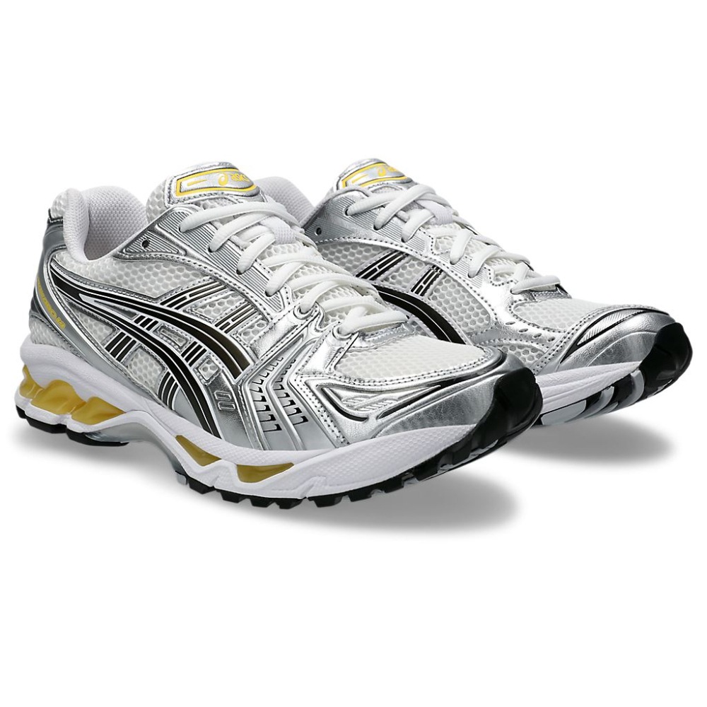 asics 亞瑟士 GEL-KAYANO 14 銀白黃 男鞋 asics 亞瑟士 GEL-KAYANO 14 銀白黃 男鞋