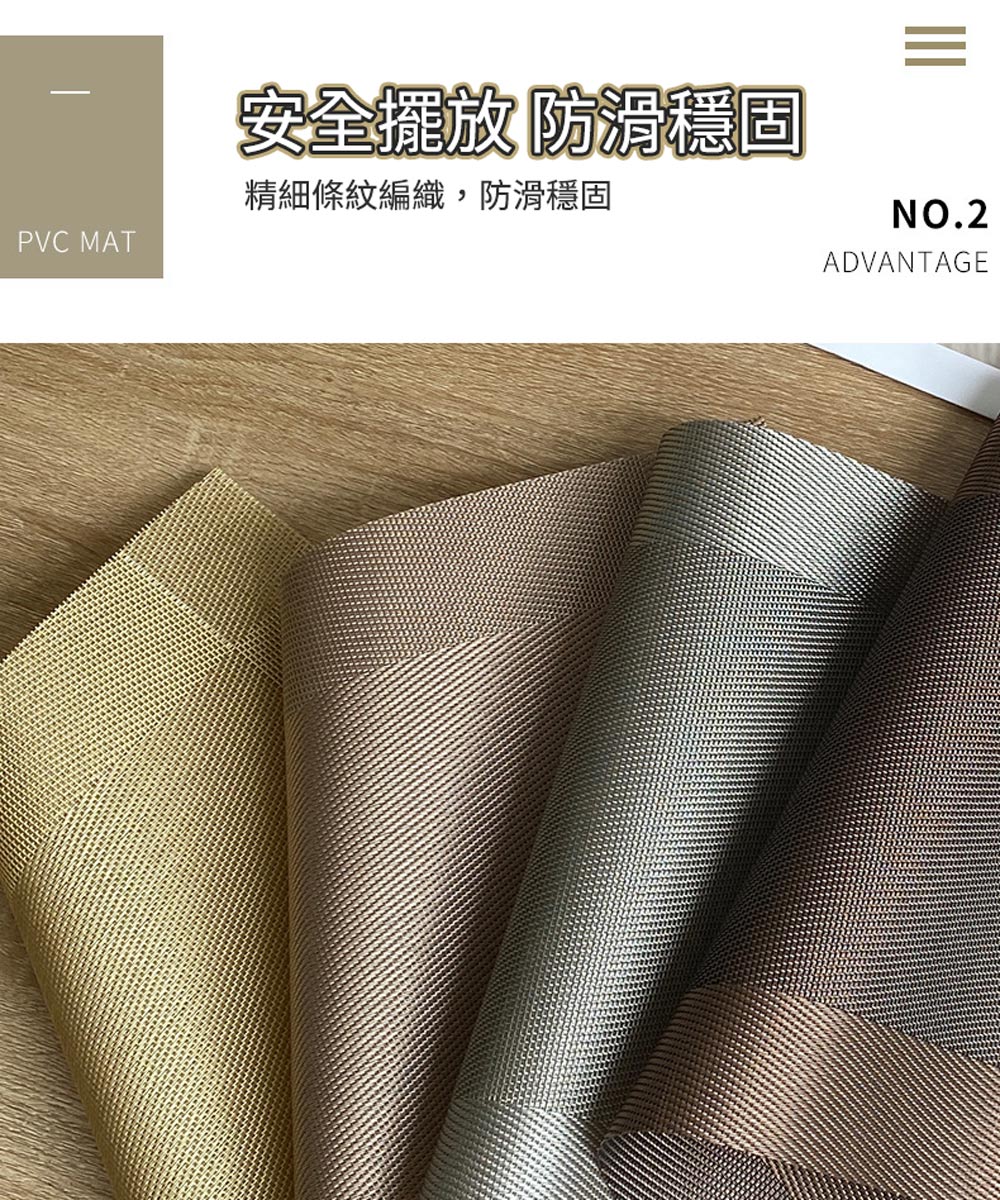 zozo 買二送二 歐式餐桌墊45*30cm(防水耐磨隔熱餐 zozo 買二送二 歐式餐桌墊45*30cm(防水耐磨隔熱餐