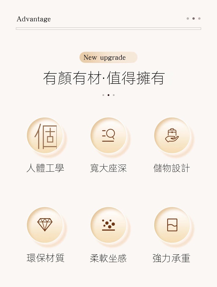 E-home家居 多層實木板框架 高密度海綿 科技佈面料 儲 E-home家居 多層實木板框架 高密度海綿 科技佈面料 儲