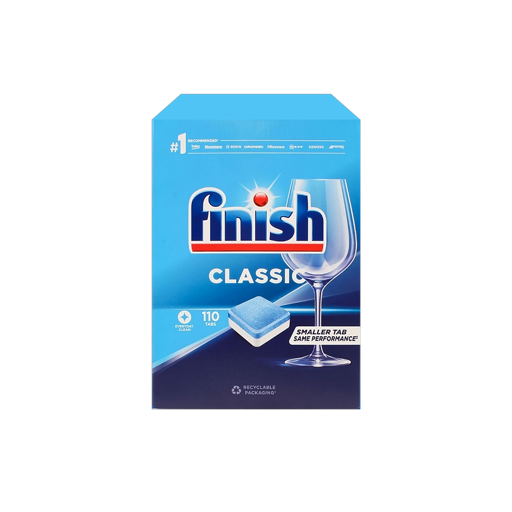 FINISH 雙效洗碗錠110顆x2入+1kg軟化鹽x2(洗 FINISH 雙效洗碗錠110顆x2入+1kg軟化鹽x2(洗