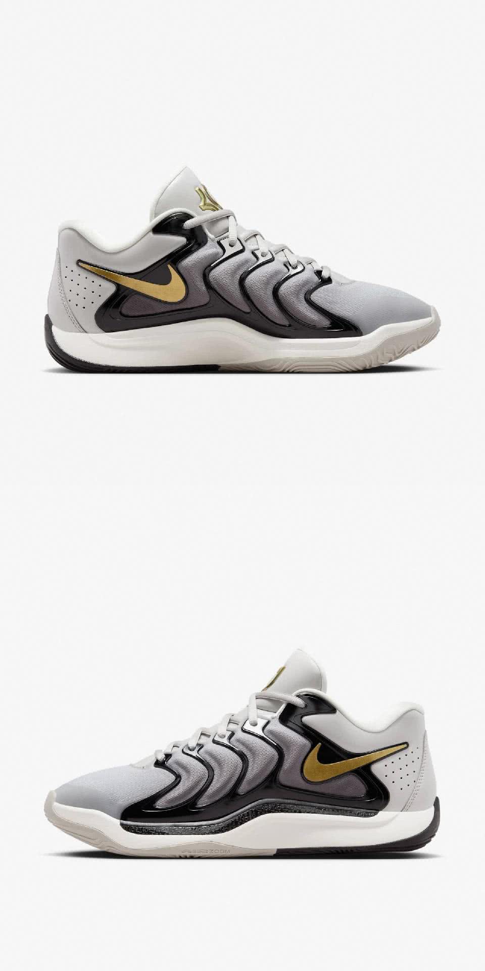 NIKE 耐吉 籃球鞋 KD17 EP 男鞋 灰黑 金 Du NIKE 耐吉 籃球鞋 KD17 EP 男鞋 灰黑 金 Du