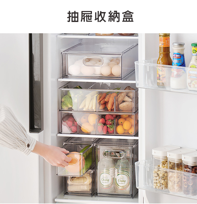 isona 3L 抽屜收納盒 透明收納盒 可疊加 儲藏盒 分 isona 3L 抽屜收納盒 透明收納盒 可疊加 儲藏盒 分