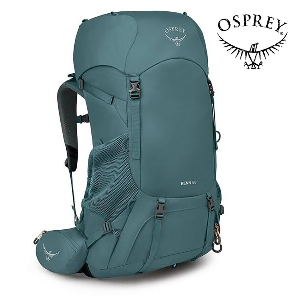 Osprey Renn 50 透氣網架式登山背包 女 瀑布藍 Osprey Renn 50 透氣網架式登山背包 女 瀑布藍