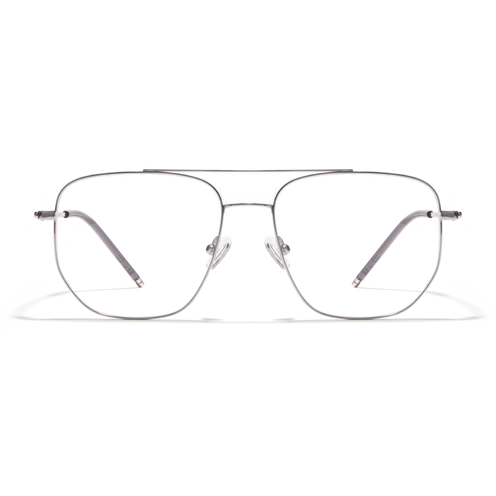 CARIN 飛官款金屬光學眼鏡 NewJeans代言(銀 # CARIN 飛官款金屬光學眼鏡 NewJeans代言(銀 #
