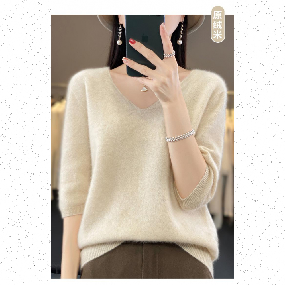 Very Buy 非常勸敗 預購/秋冬純羊毛衫女V領修身套頭 Very Buy 非常勸敗 預購/秋冬純羊毛衫女V領修身套頭
