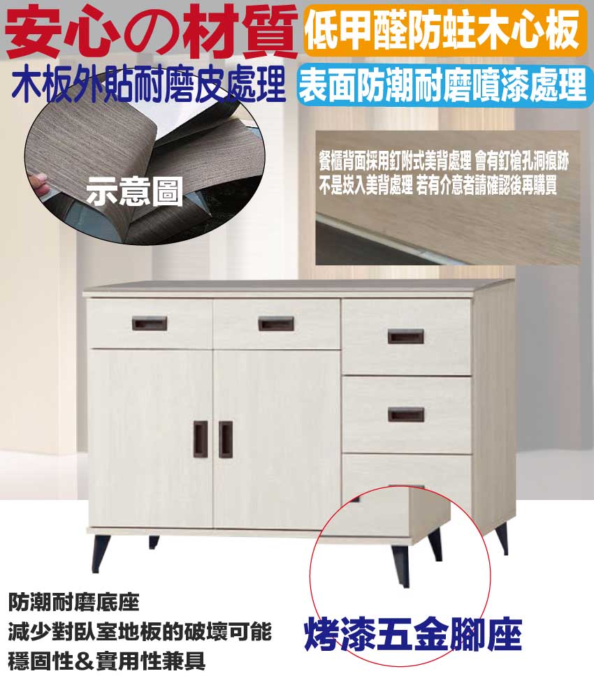 文創集 多曼4尺岩板低餐櫃好評推薦 文創集 多曼4尺岩板低餐櫃好評推薦