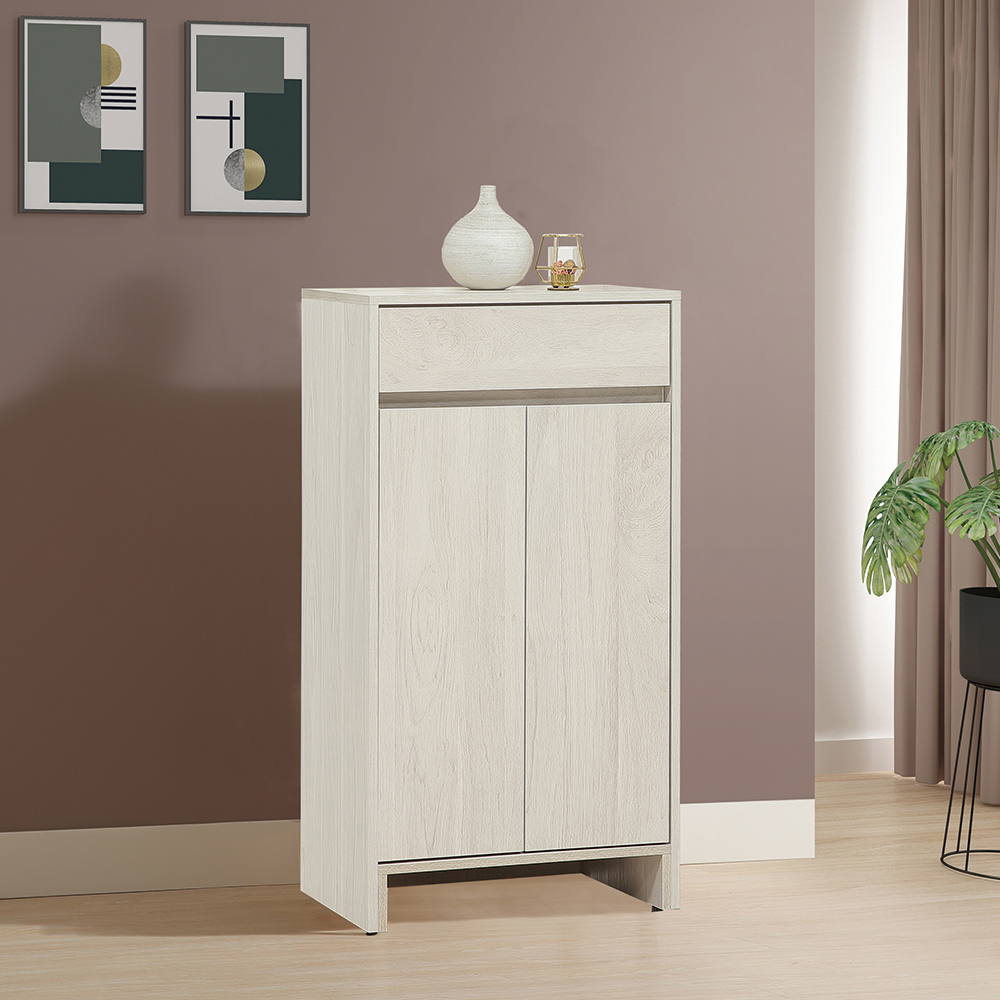 唯熙傢俱 奈斯淺白色/淺橡色2尺鞋櫃(玄關櫃 鞋櫃 鞋子收納 唯熙傢俱 奈斯淺白色/淺橡色2尺鞋櫃(玄關櫃 鞋櫃 鞋子收納