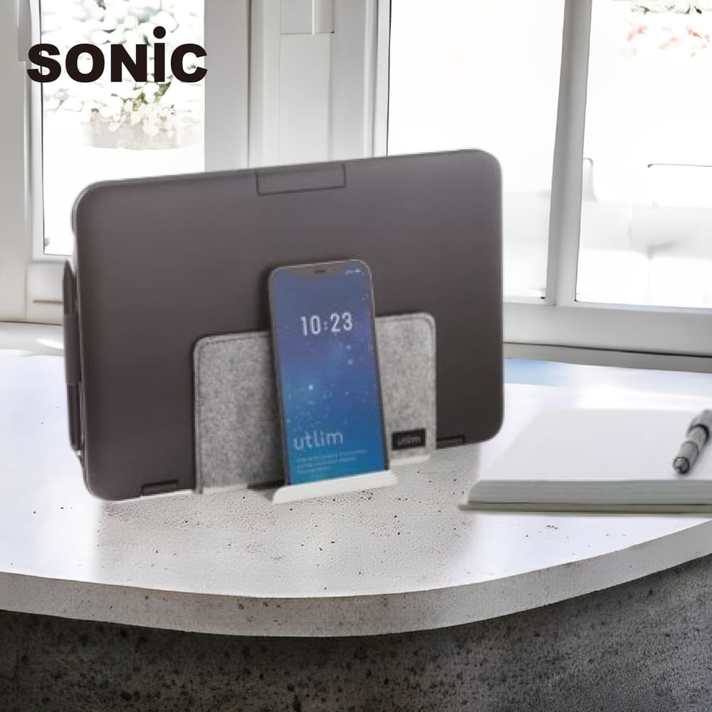 SONIC 筆電架 平板架 IPAD架(日本進口 防刮毛氈 SONIC 筆電架 平板架 IPAD架(日本進口 防刮毛氈