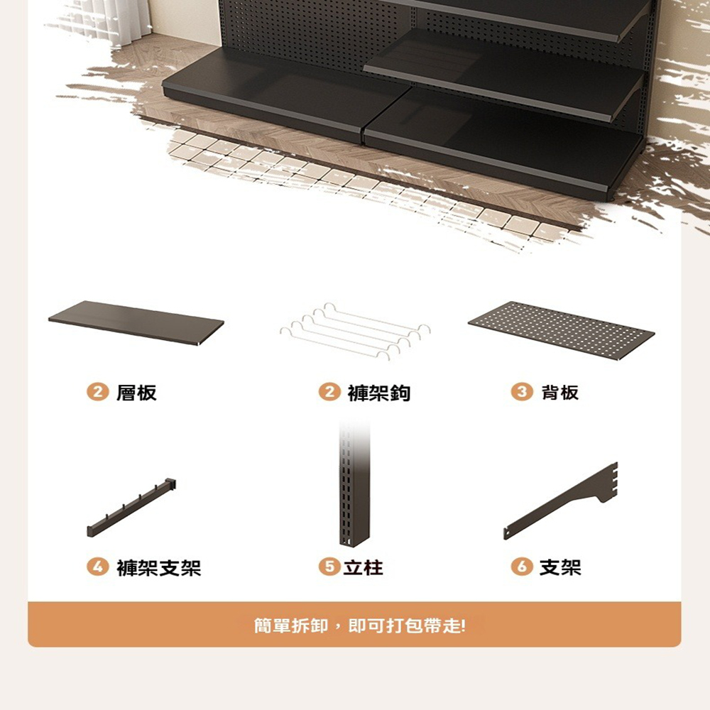 樂多家居 長150雙桿款 衣櫃 衣櫥 簡易衣櫃 洞洞板衣櫃 樂多家居 長150雙桿款 衣櫃 衣櫥 簡易衣櫃 洞洞板衣櫃