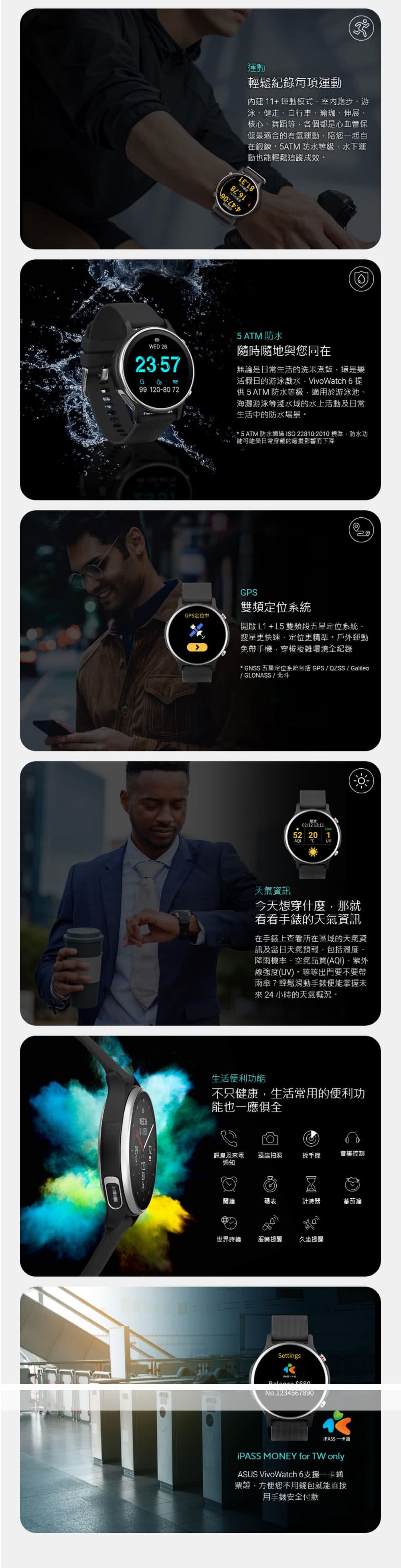 ASUS華碩 VivoWatch 6 - 詳情5