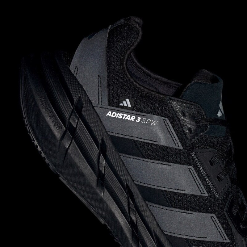 adidas 愛迪達】Adistar 3 Sportswear 男慢跑鞋運動鞋跑鞋黑(JQ0755
