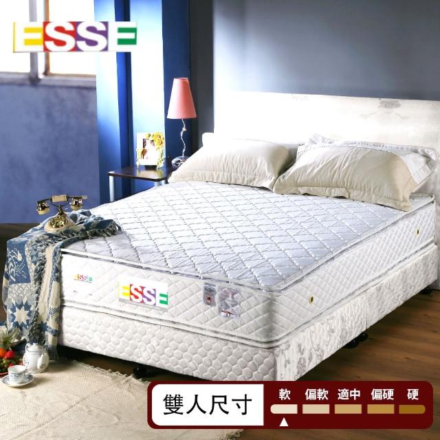 【ESSE御璽名床】優質四線-雙面三線車工獨立筒床墊(5x6.2尺-雙人尺寸)