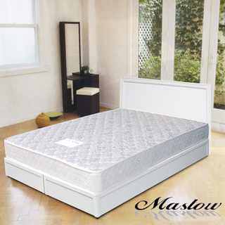 (Maslow-純白主義)雙人床組-5尺(不含床墊)