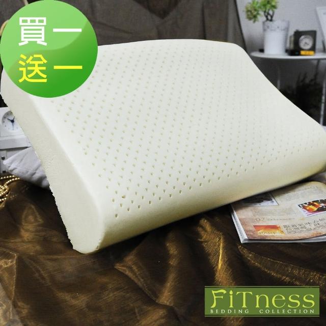 【FiTness 飛黎氏】人體工學釋壓透氣乳膠枕