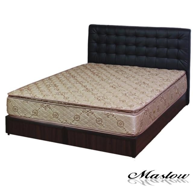 (Maslow-時尚格調)雙人床組-5尺(不含床墊)-黑