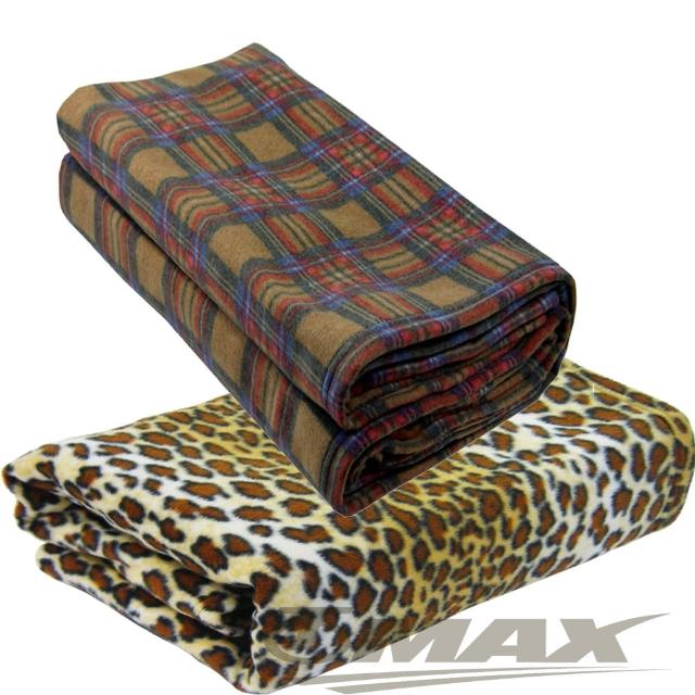 【onemall.99】雙面超細纖維創意保暖袖毯--豹紋-蘇格蘭