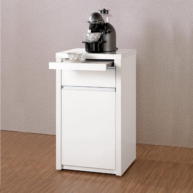 【H&D】卡尼爾1.5尺白色餐櫃-收納櫃