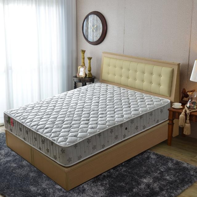 【睡芝寶】養身竹碳紗-蜂巢獨立筒床墊(雙人加大6尺)