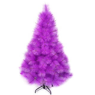 【聖誕樹】台灣製15尺-15呎450cm特級紫色松針葉聖誕樹裸樹-不含飾品-不含燈(.)